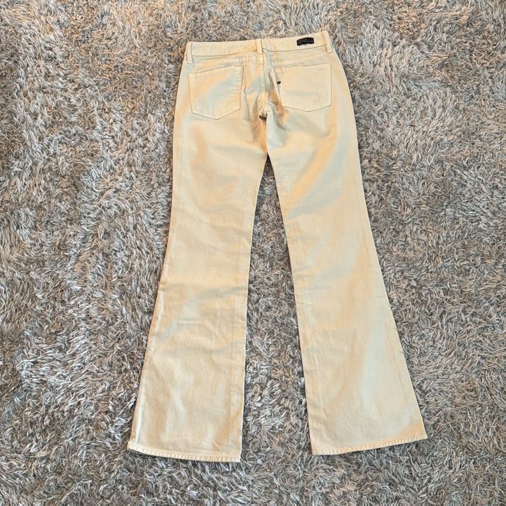 Citizens of Humanity Cream Flare Jeans - Picture 6 of 12